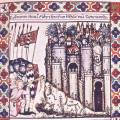 Cantigas de Santa Maria 126. Obléhací vojsko, lekhoodění kušiníci,...
